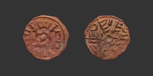 Odysseus Numismatique Monnaies Féodales Croisades NORMANDS DE SICILE - ROGER II • Demi Follaro