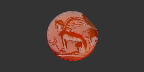 Odysseus Numismatique Glyptique Pierres Gravées SPHINX - CORNALINE • Intaille Romaine