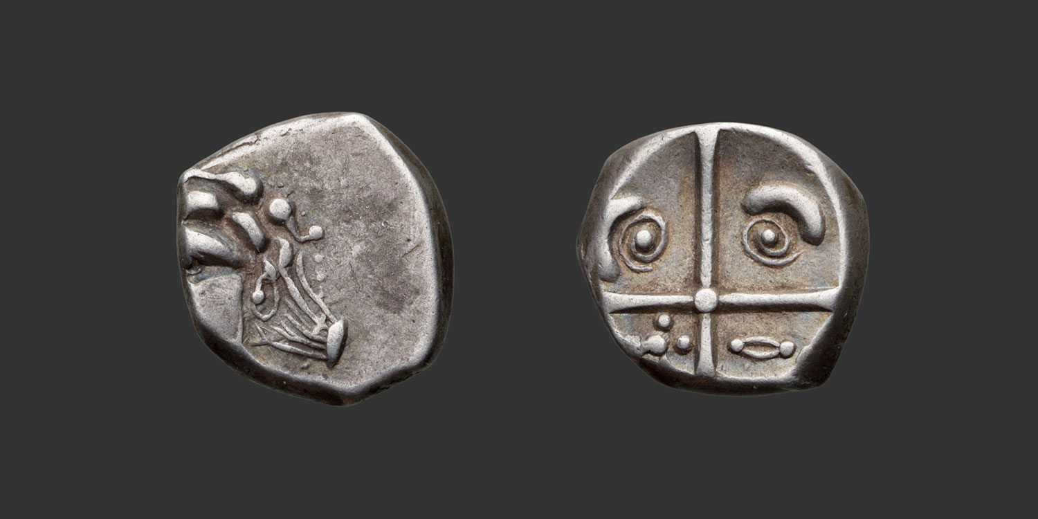 Odysseus Numismatique Monnaies Gauloises VOLQUES TECTOSAGES • Drachme