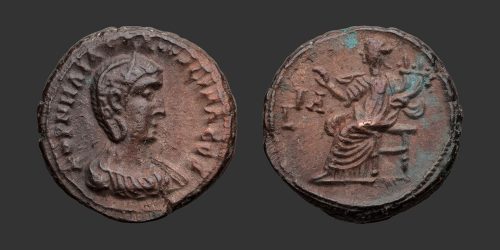 Odysseus Numismatique Monnaies Romaines Provinciales ALEXANDRIE - SALONINE • Tétradrachme