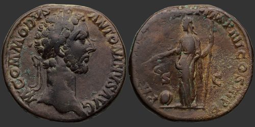 Odysseus Numismatique Monnaies Romaines Impériales COMMODE • Sesterce