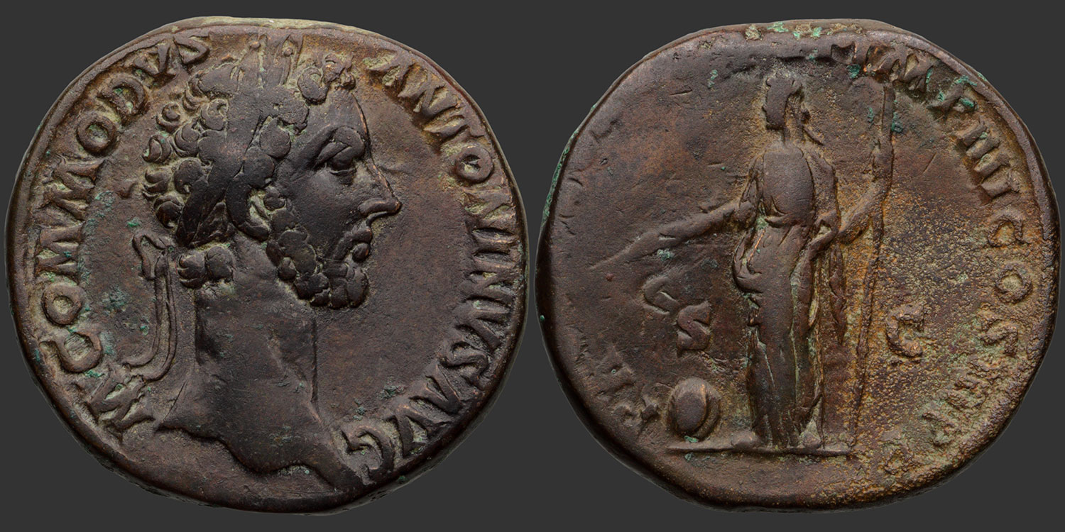 Odysseus Numismatique Monnaies Romaines Impériales COMMODE • Sesterce