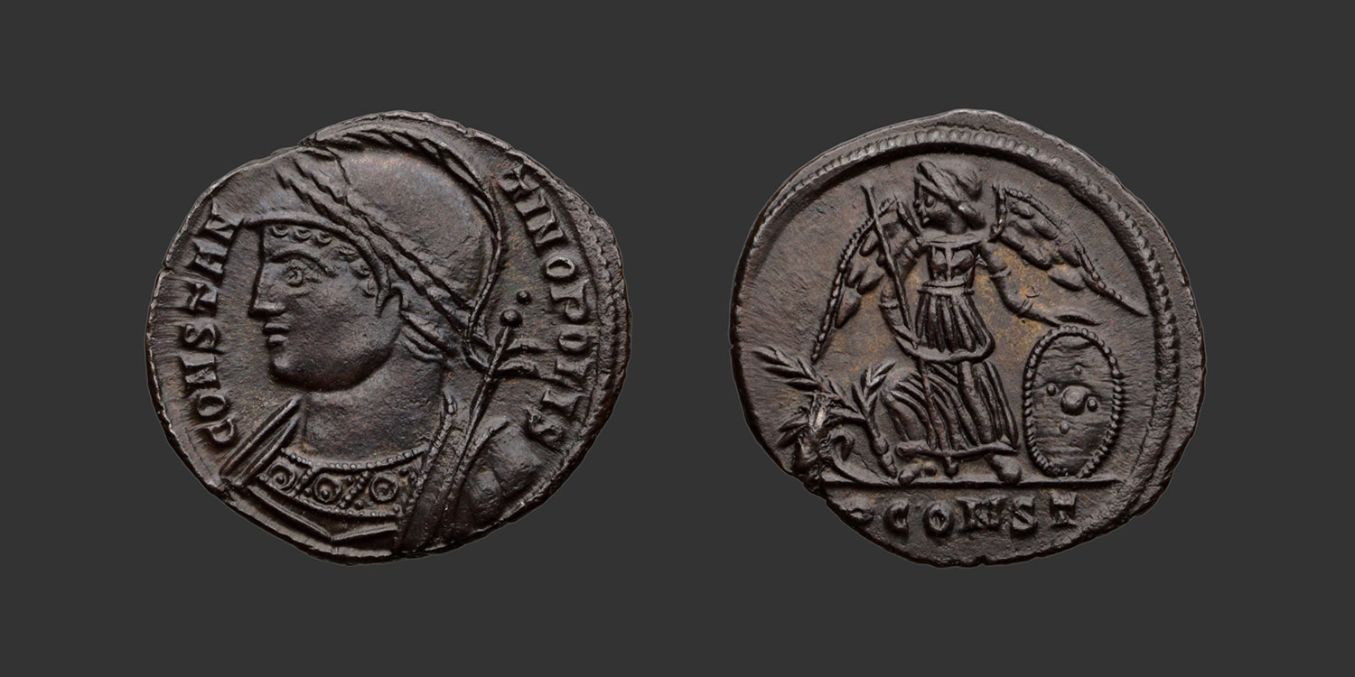 Odysseus Numismatique Monnaies Romaines Impériales CONSTANTIN Ier - CONSTANTINOPOLIS • Nummus