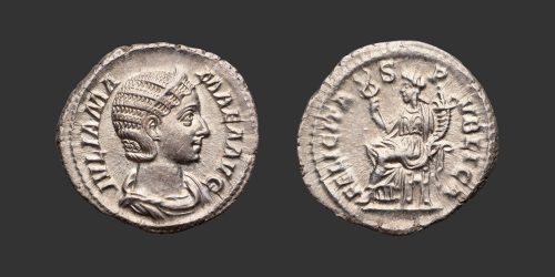 Odysseus Numismatique Monnaies Romaines Impériales JULIA MAMÉE • Denier