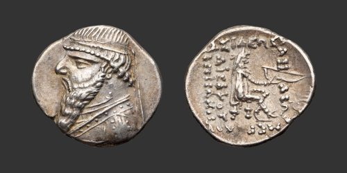 Odysseus Numismatique Monnaies Grecques ROYAUME PARTHE - MITHRADATÈS II • Drachme