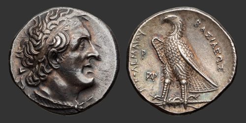 Odysseus Numismatique Monnaies Grecques ROYAUME PTOLÉMAÏQUE - PTOLÉMÉE Ier SÔTER • Tétradrachme