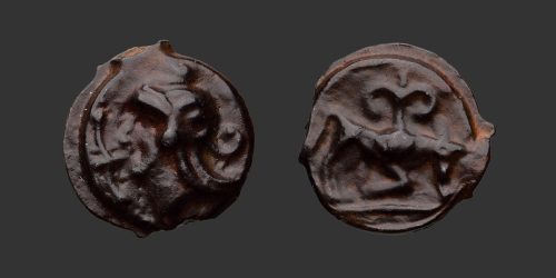 Odysseus Numismatique Monnaies Celtiques Gauloises SÉNONS / TRICASSES • Potin