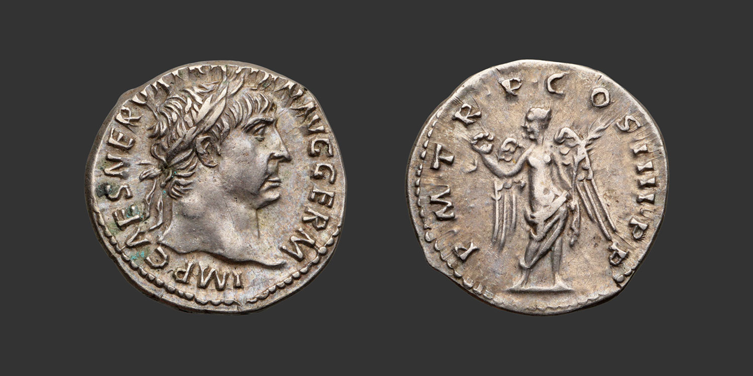 Odysseus Numismatique Monnaies Romaines Impériales TRAJAN • Denier