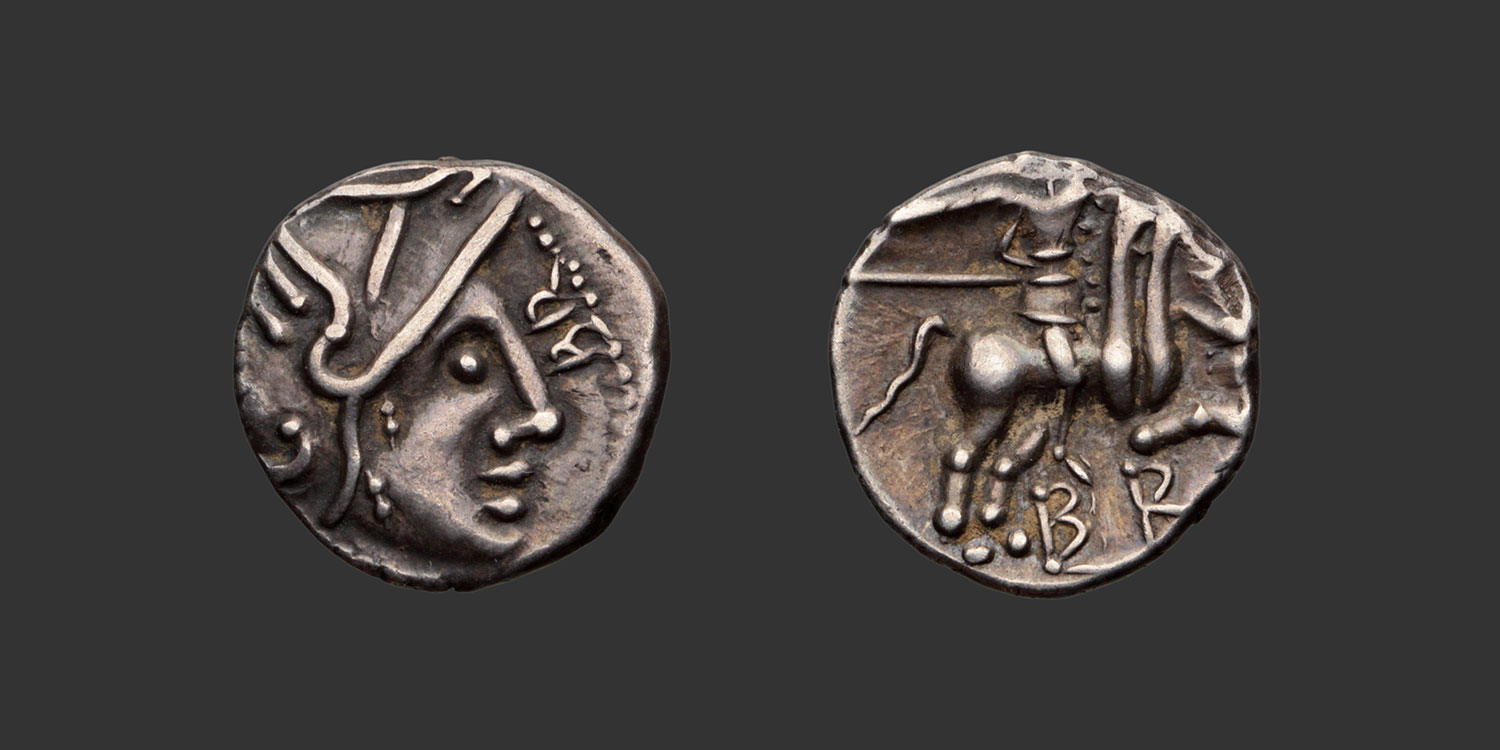 Odysseus Numismatique Monnaies Celtiques Gauloises VALLÉE DU RHÔNE • Quinaire