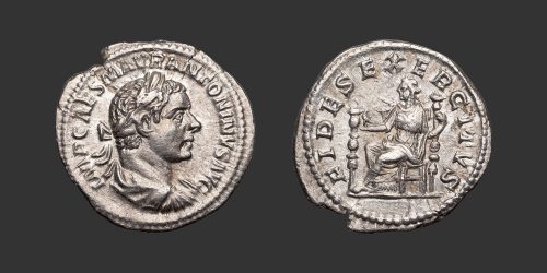 Odysseus Numismatique Monnaies Romaines Impériales ÉLAGABAL • Denier