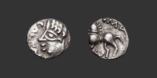 Odysseus Numismatique Monnaies Celtiques Gauloises LEUQUES • Quinaire