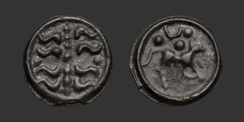 Odysseus Numismatique Monnaies Celtiques Gauloises NERVIENS • Potin