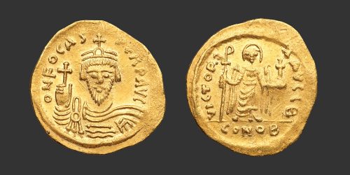 Odysseus Numismatique Monnaies Byzantines PHOCAS • Solidus