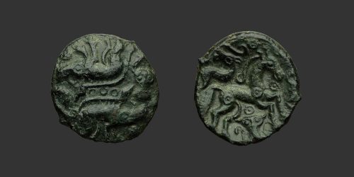 Odysseus Numismatique Monnaies Celtiques Gauloises AMBIENS • Bronze