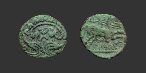 Odysseus Numismatique Monnaies Celtiques Gauloises AMBIENS • Bronze