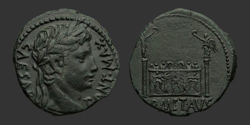 Odysseus Numismatique Monnaies Romaines Impériales AUGUSTE • As de Lyon