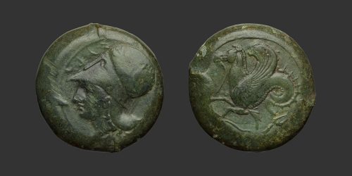 Odysseus Numismatique Monnaies Grecques SICILE - SYRACUSE - DIONYSIOS Ier • Litra