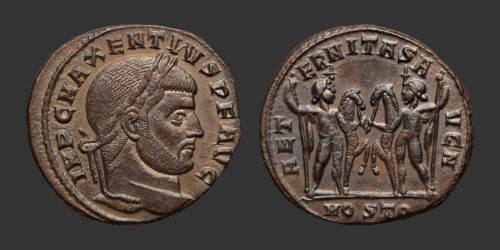 Odysseus Numismatique Monnaies Romaines Impériales MAXENCE • Follis