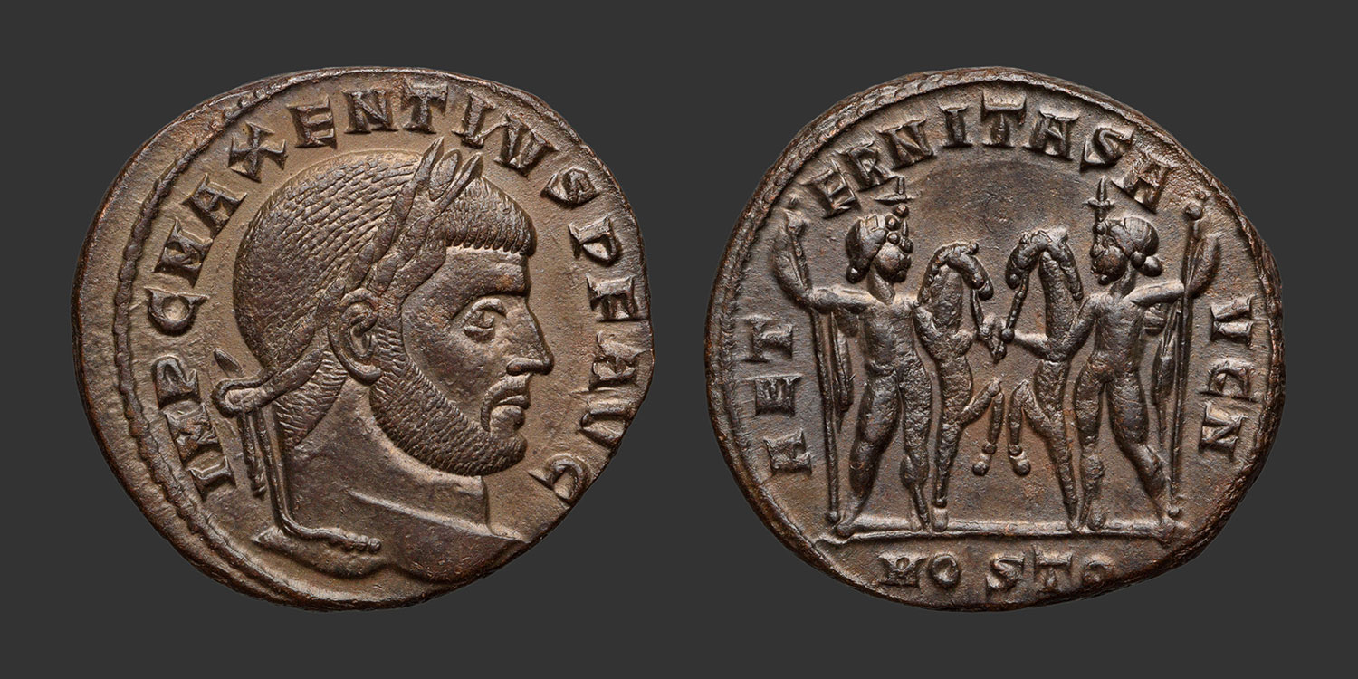Odysseus Numismatique Monnaies Romaines Impériales MAXENCE • Follis