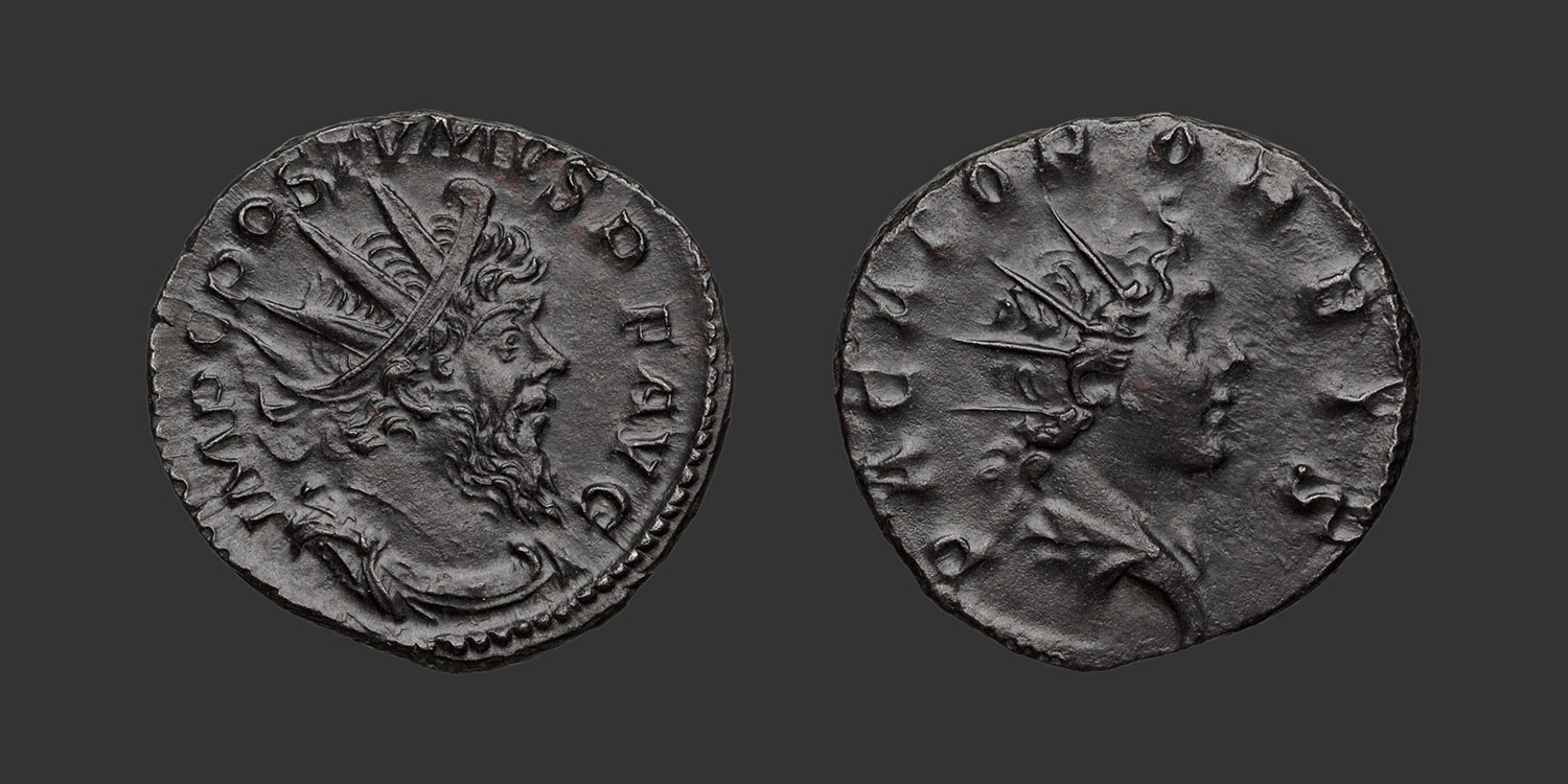 Odysseus Numismatique Monnaies Romaines Impériales POSTUME • Antoninien