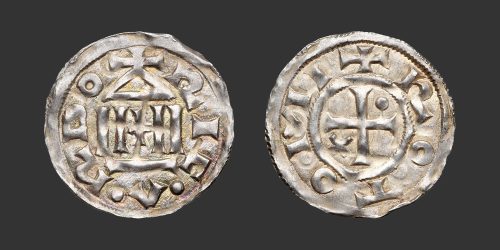 Odysseus Numismatique Monnaies Féodales ROUEN - RICHARD Ier • Denier