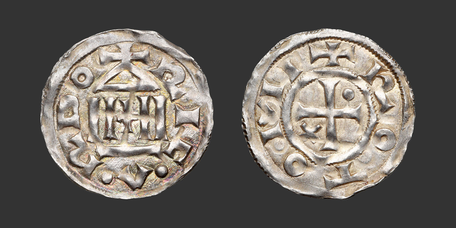 Odysseus Numismatique Monnaies Féodales ROUEN - RICHARD Ier • Denier