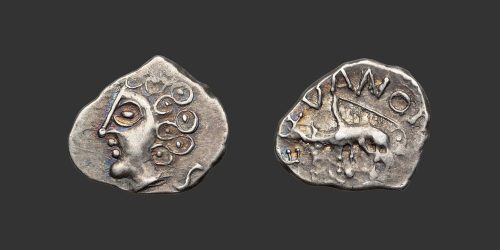 Odysseus Numismatique Monnaies Celtiques Gauloises SÉQUANES • Quinaire