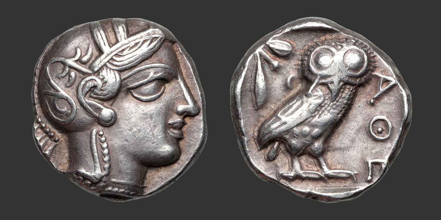 Odysseus Numismatique Monnaies Grecques ATTIQUE - ATHÈNES • Tétradrachme