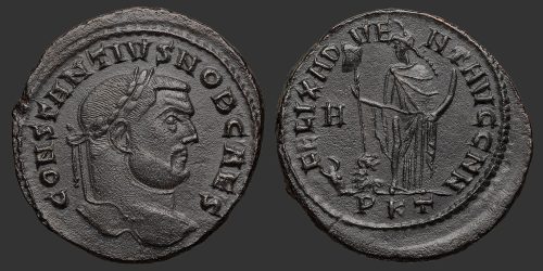 Odysseus Numismatique Monnaies Romaines Impériales CONSTANCE Ier • Follis