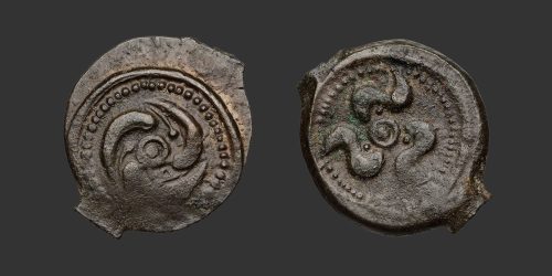 Odysseus Numismatique Monnaies Celtiques Gauloises LINGONS • Bronze