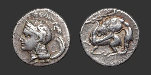 Odysseus Numismatique Monnaies Grecques LUCANIE - VÉLIA • Nomos