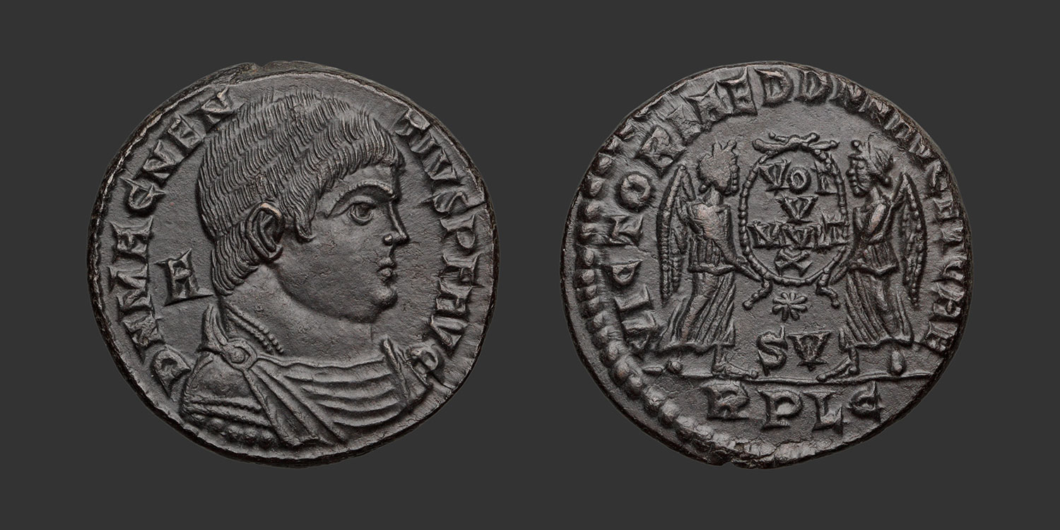 Odysseus Numismatique Monnaies Romaines Impériales MAGNENCE • Maiorina