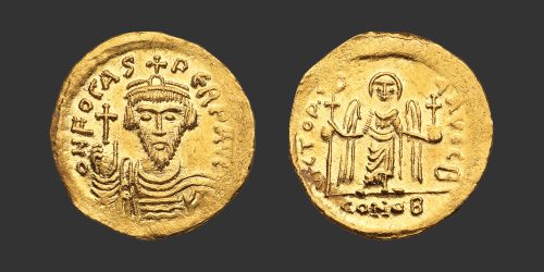 Odysseus Numismatique Monnaies Byzantines PHOCAS • Solidus