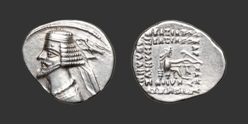 Odysseus Numismatique Monnaies Grecques ROYAUME PARTHE - PHRAATÈS IV • Drachme